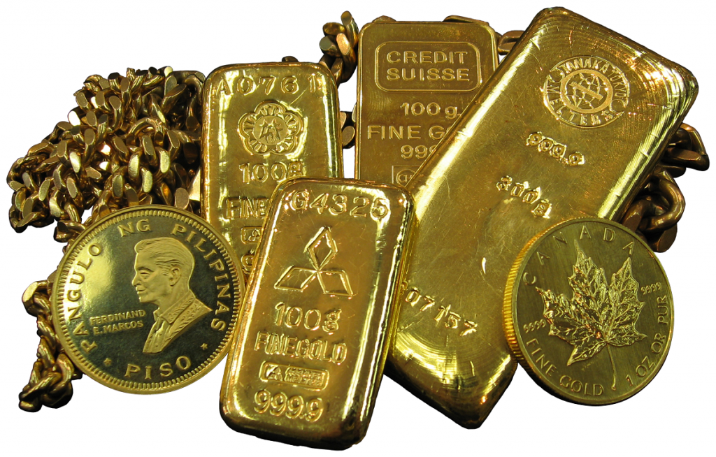 金・インゴット